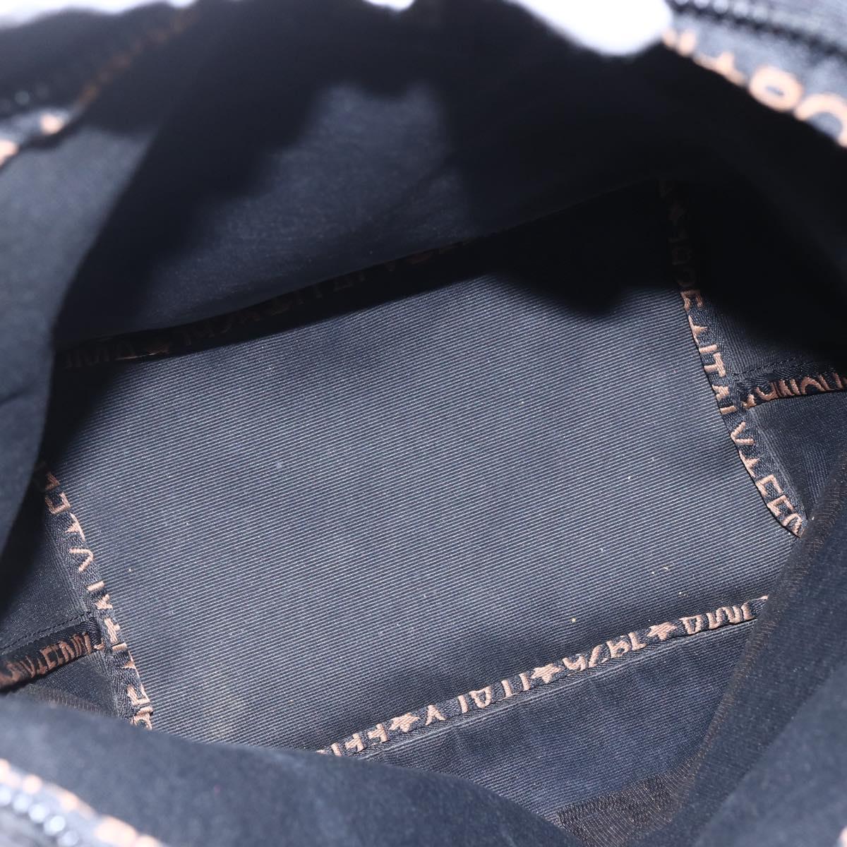 FENDI Hand Bag Nylon Black Auth ep11928