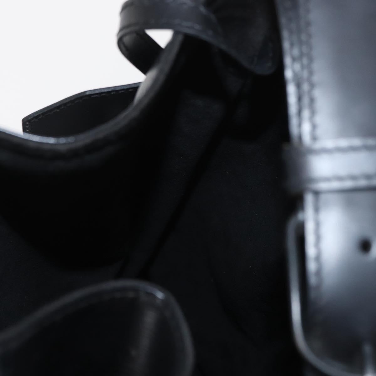 LOUIS VUITTON Epi Sac Depaule GM Shoulder Bag Black M80155 LV Auth ep11935