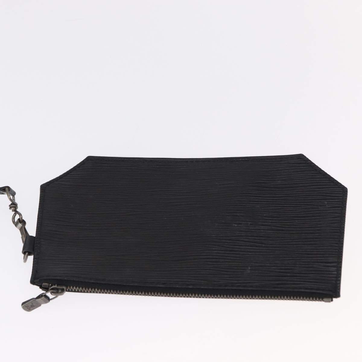 LOUIS VUITTON Epi Sac Depaule GM Shoulder Bag Black M80155 LV Auth ep11935