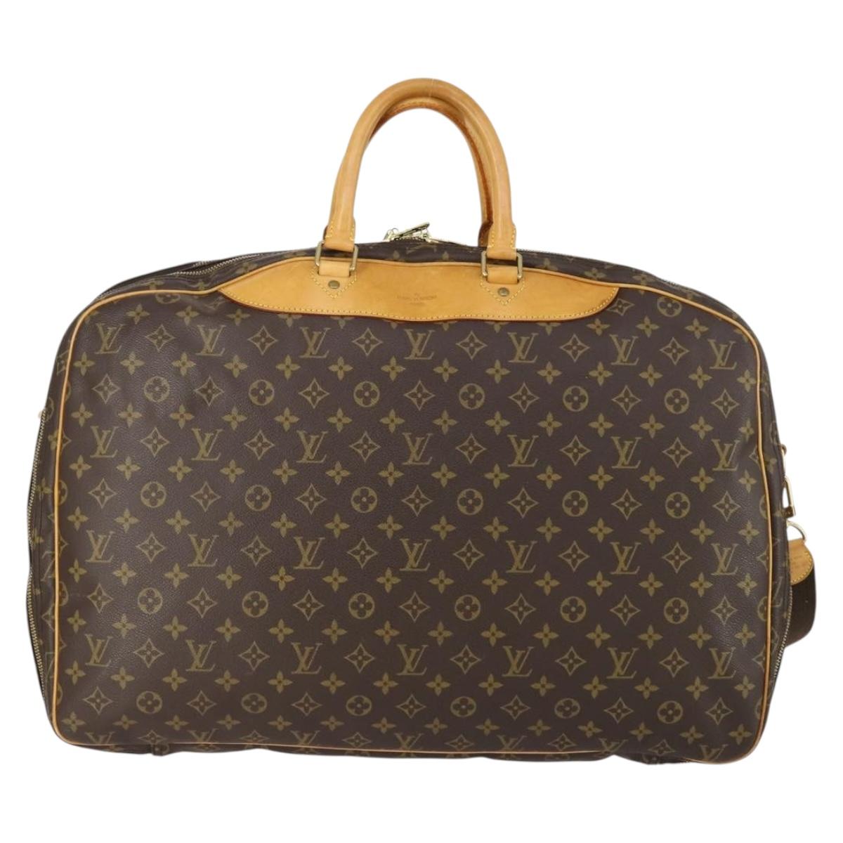 LOUIS VUITTON Monogram Alize de Poche Boston Bag 2way M41392 LV Auth ep11950