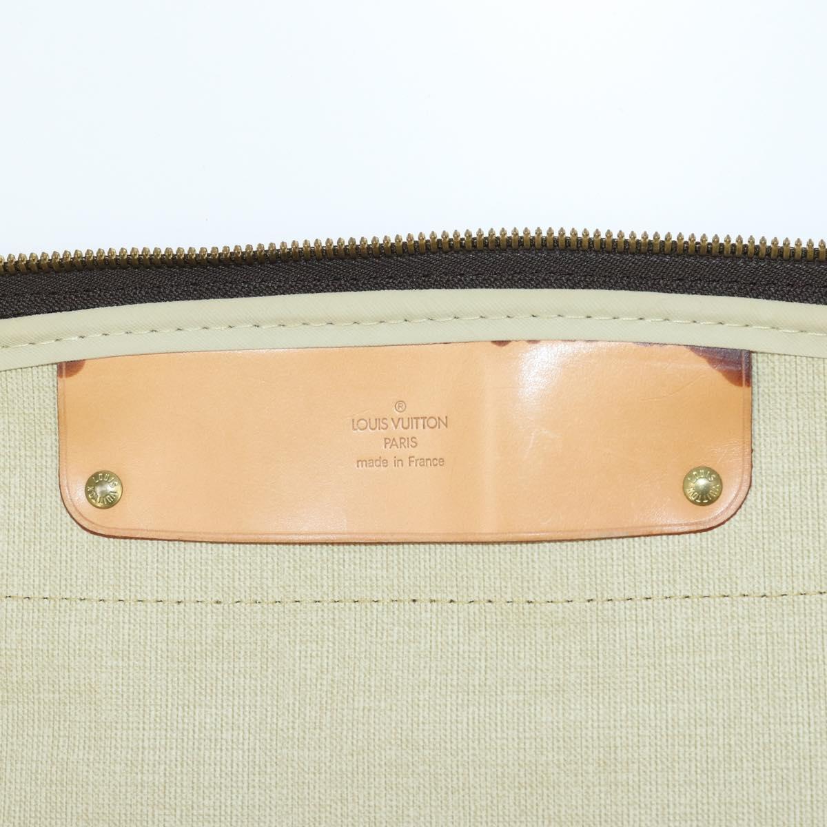 LOUIS VUITTON Monogram Alize de Poche Boston Bag 2way M41392 LV Auth ep11950