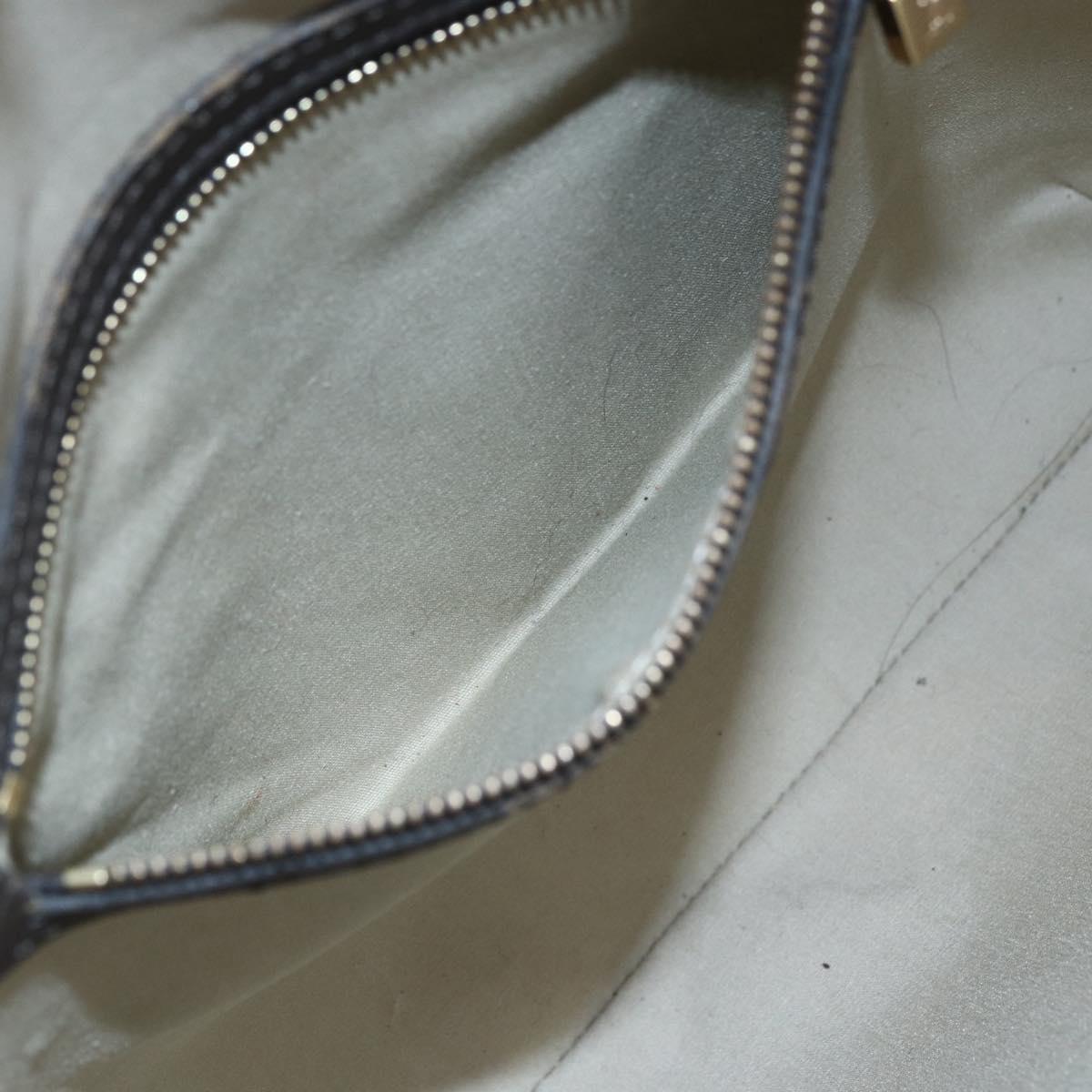 LOUIS VUITTON Monogram Mini Françoise Tote Bag 2way Khaki M92209 LV Auth ep11954