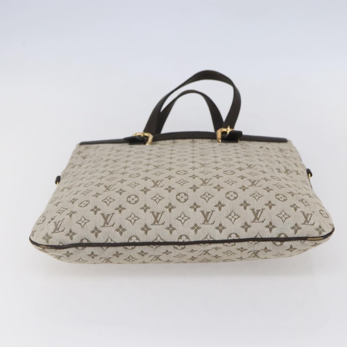 LOUIS VUITTON Monogram Mini Françoise Tote Bag 2way Khaki M92209 LV Auth ep11954