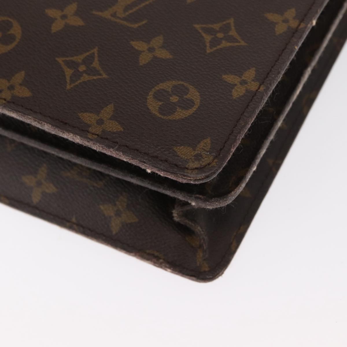 LOUIS VUITTON Monogram Serviette Conseiller Briefcase M53331 LV Auth ep11966