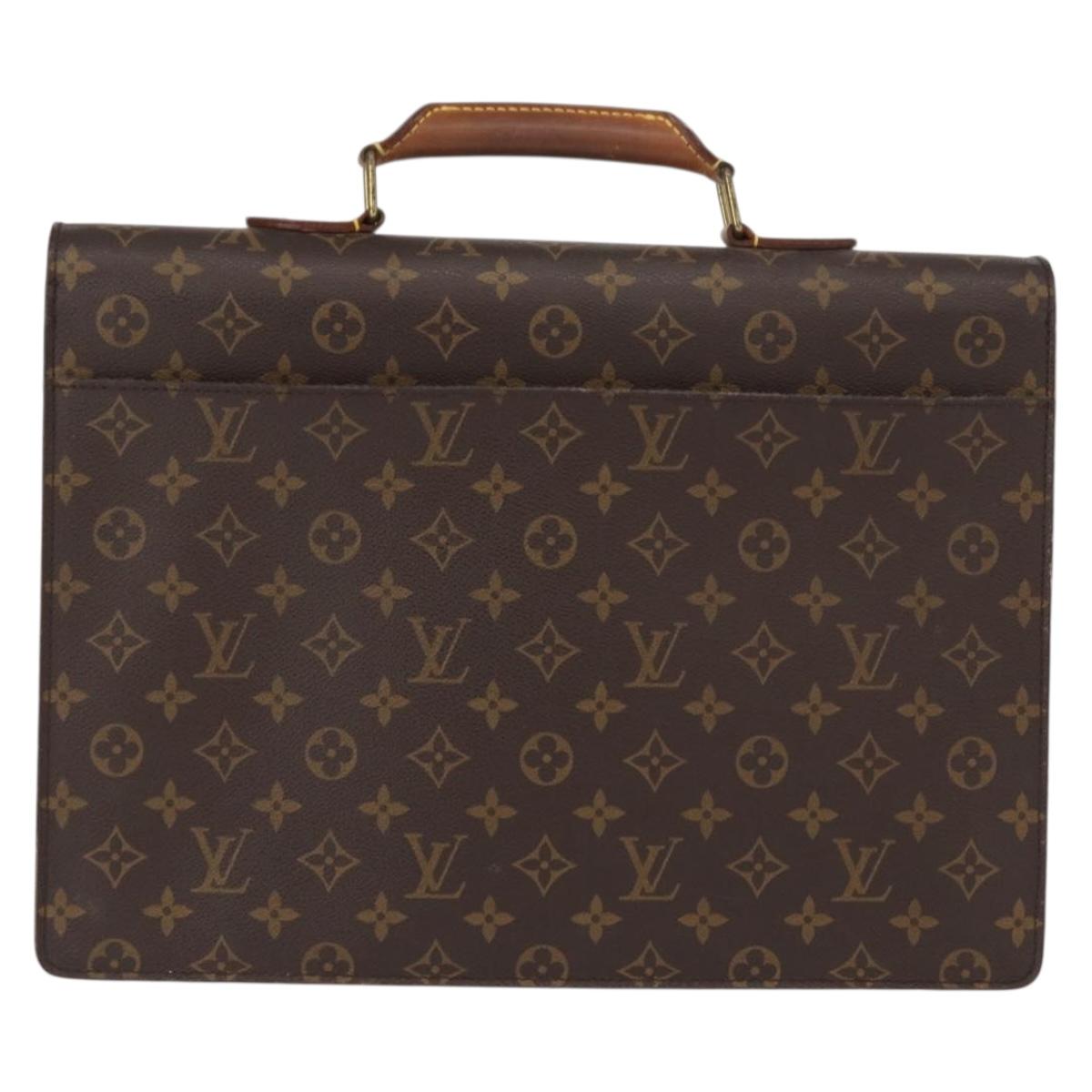 LOUIS VUITTON Monogram Serviette Conseiller Briefcase M53331 LV Auth ep11966