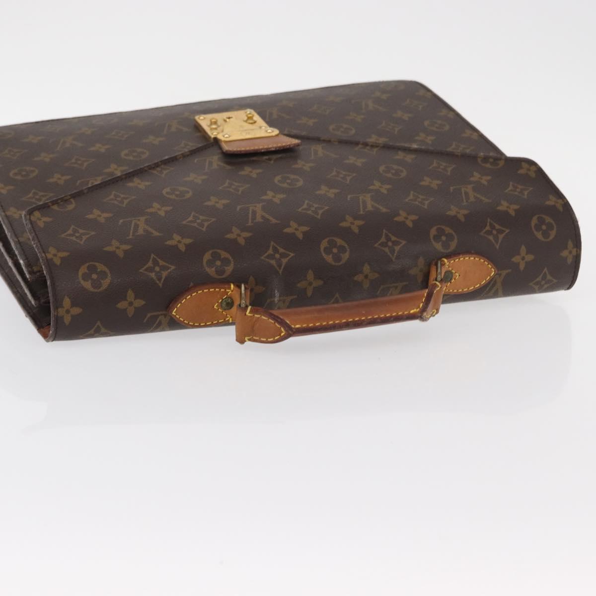 LOUIS VUITTON Monogram Serviette Conseiller Briefcase M53331 LV Auth ep11966