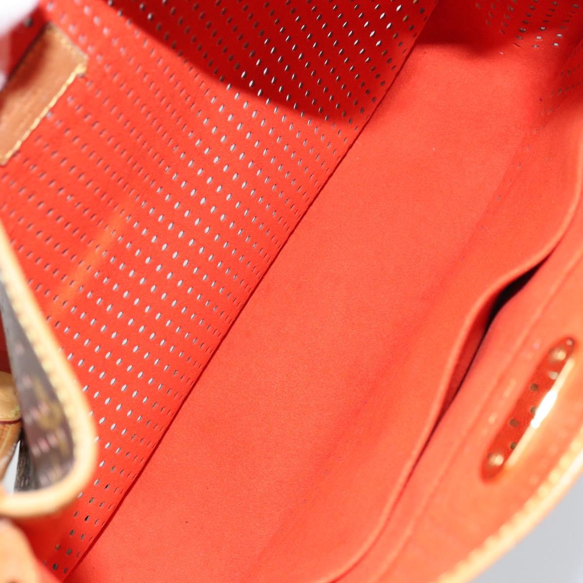 LOUIS VUITTON Monogram Perfo Musette Shoulder Bag Green M95173 LV Auth ep11967