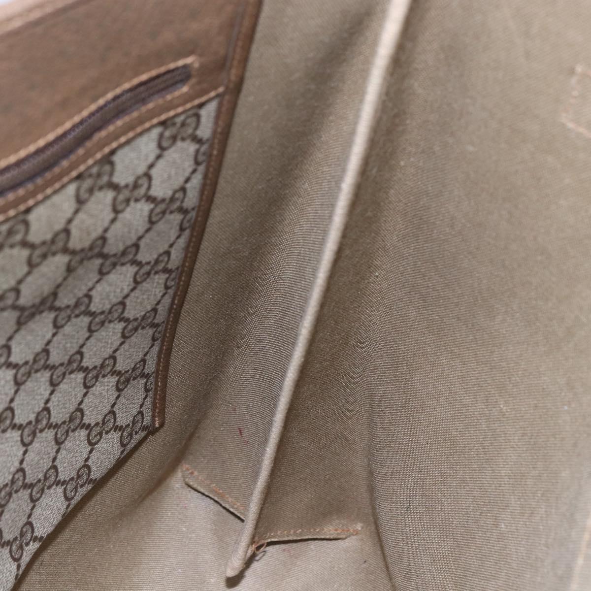 GUCCI GG Supreme Web Sherry Line Tote Bag PVC Beige Gold 39 02 091 Auth ep11968