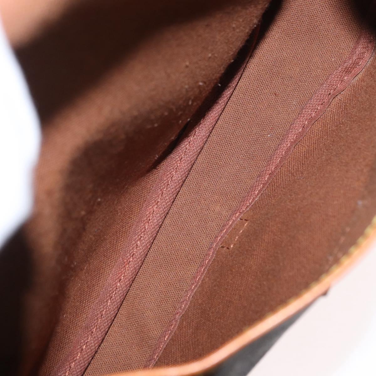 LOUIS VUITTON Monogram Saumur MM Shoulder Bag M40710 LV Auth ep11978