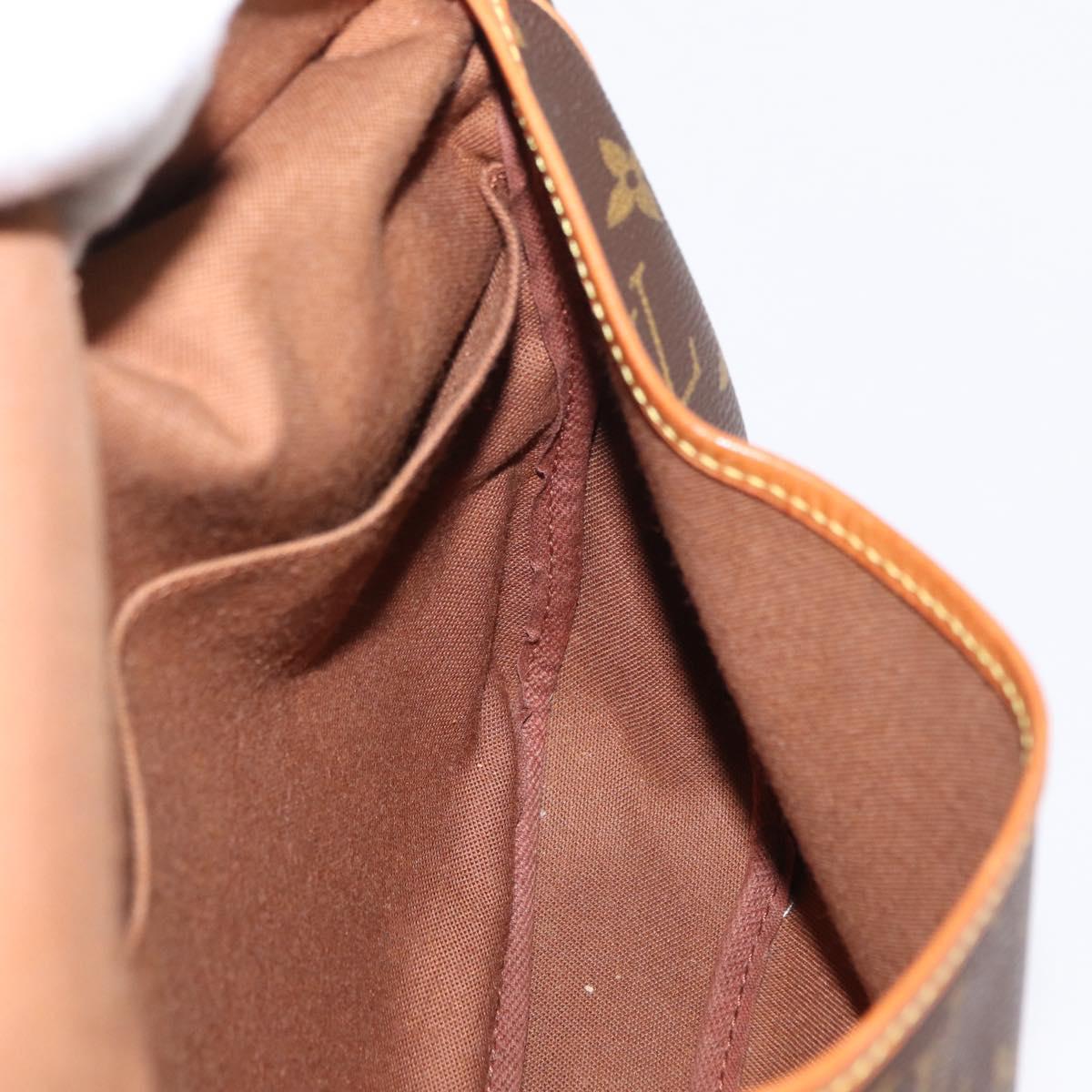 LOUIS VUITTON Monogram Saumur MM Shoulder Bag M40710 LV Auth ep11978