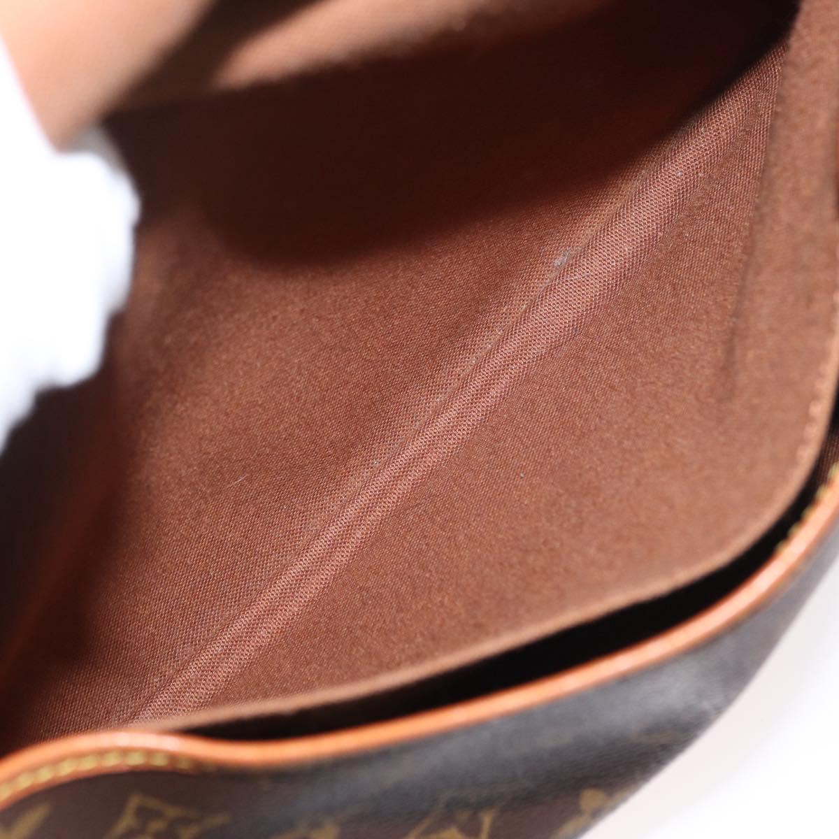 LOUIS VUITTON Monogram Saumur MM Shoulder Bag M40710 LV Auth ep11978