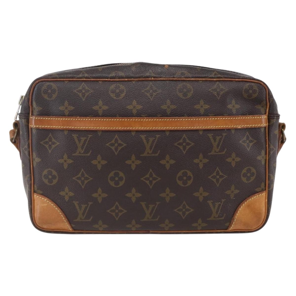 LOUIS VUITTON Monogram Trocadero 30 Shoulder Bag M51272 LV Auth ep11981