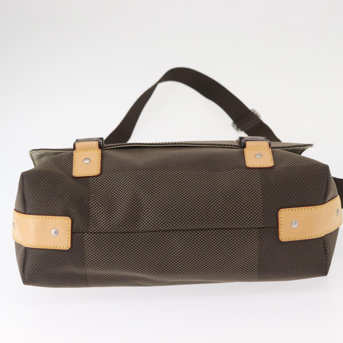 LOUIS VUITTON Damier Geant Roux Shoulder Bag Tail M93077 LV Auth ep12000