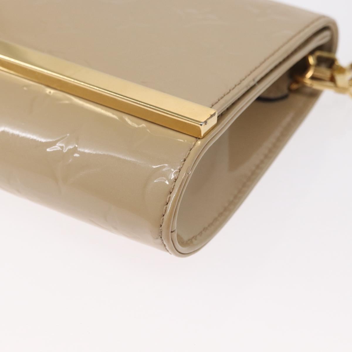 LOUIS VUITTON Monogram Vernis Clutch Ana Clutch Bag Dunne M90194 LV Auth ep12003