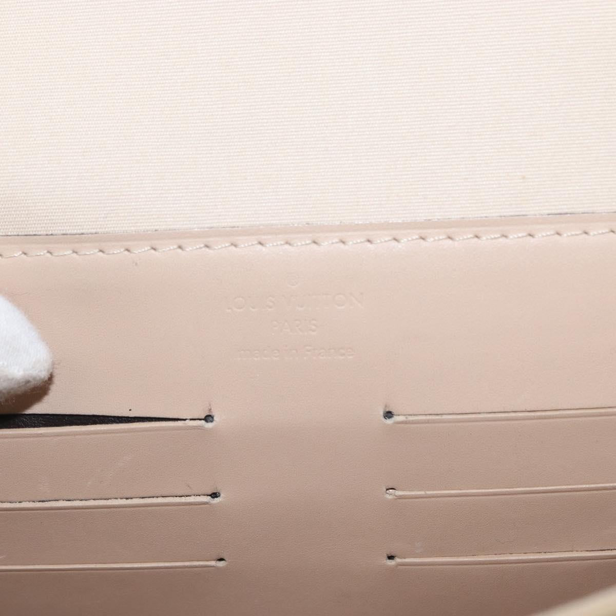 LOUIS VUITTON Monogram Vernis Clutch Ana Clutch Bag Dunne M90194 LV Auth ep12003