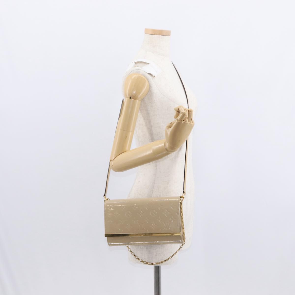 LOUIS VUITTON Monogram Vernis Clutch Ana Clutch Bag Dunne M90194 LV Auth ep12003