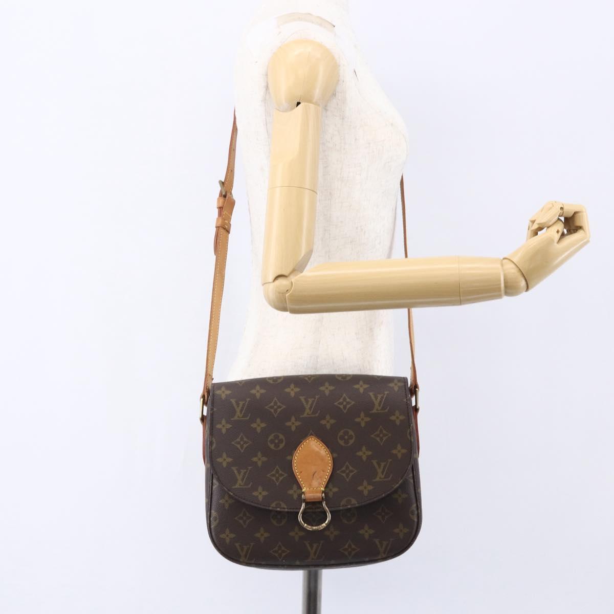 LOUIS VUITTON Monogram Saint Cloud GM Shoulder Bag M51242 LV Auth ep12008