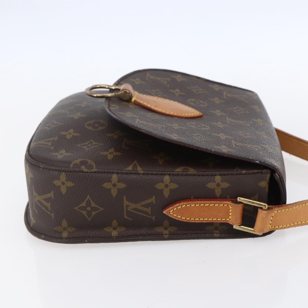 LOUIS VUITTON Monogram Saint Cloud GM Shoulder Bag M51242 LV Auth ep12008