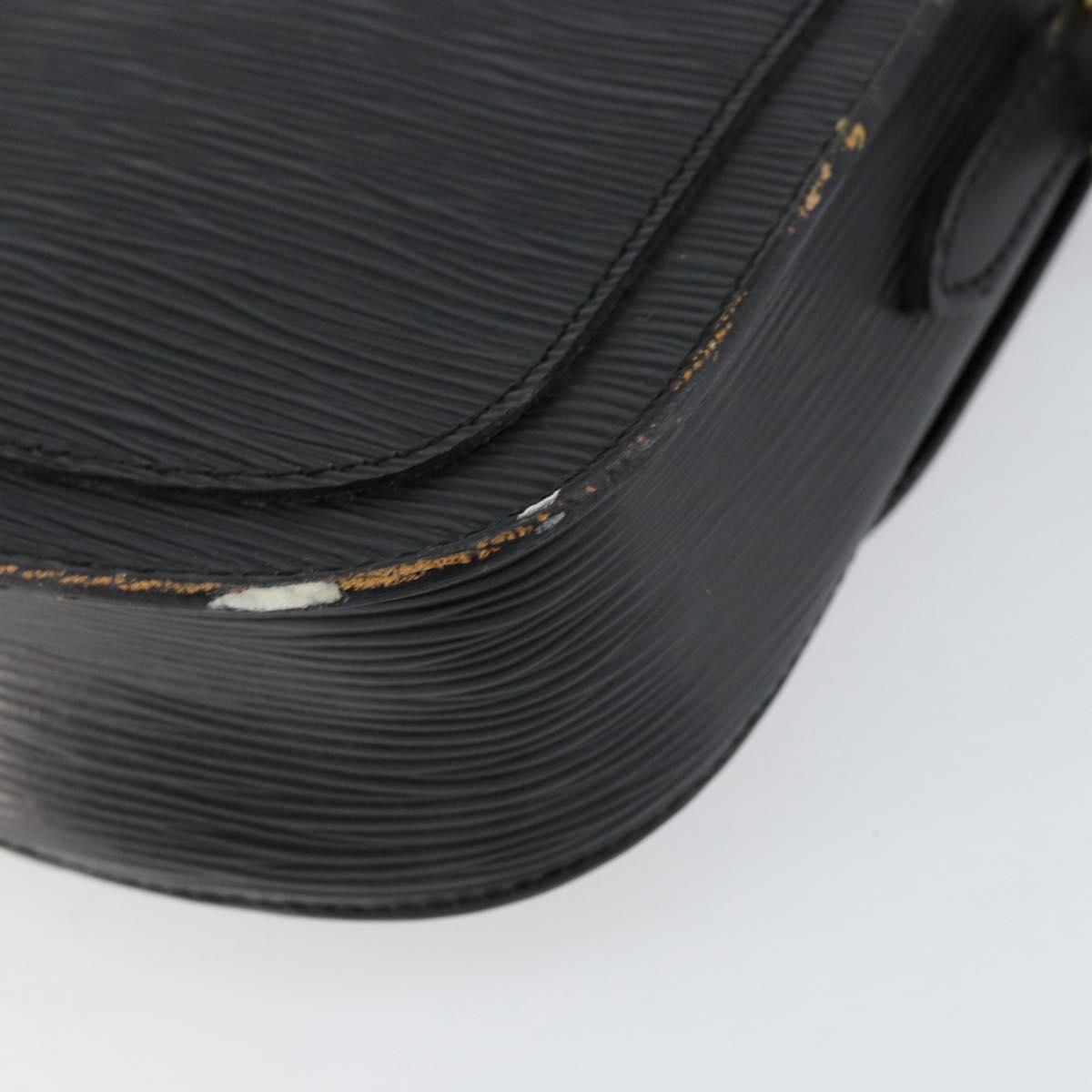 LOUIS VUITTON Epi Saint Cloud PM Shoulder Bag Black M52212 LV Auth ep12009