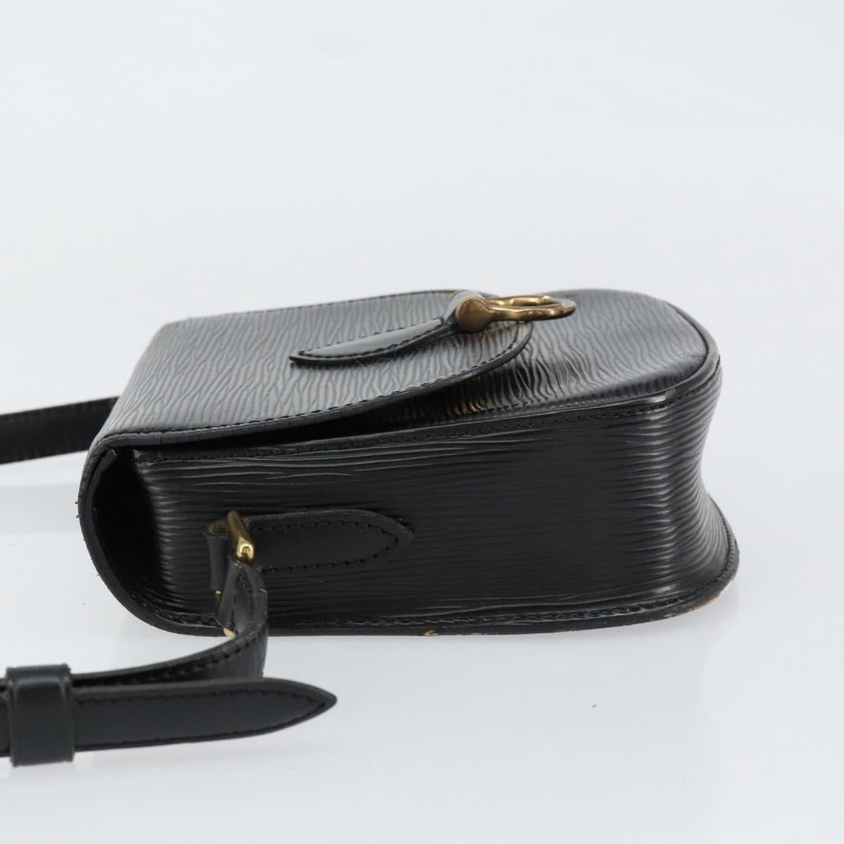 LOUIS VUITTON Epi Saint Cloud PM Shoulder Bag Black M52212 LV Auth ep12009