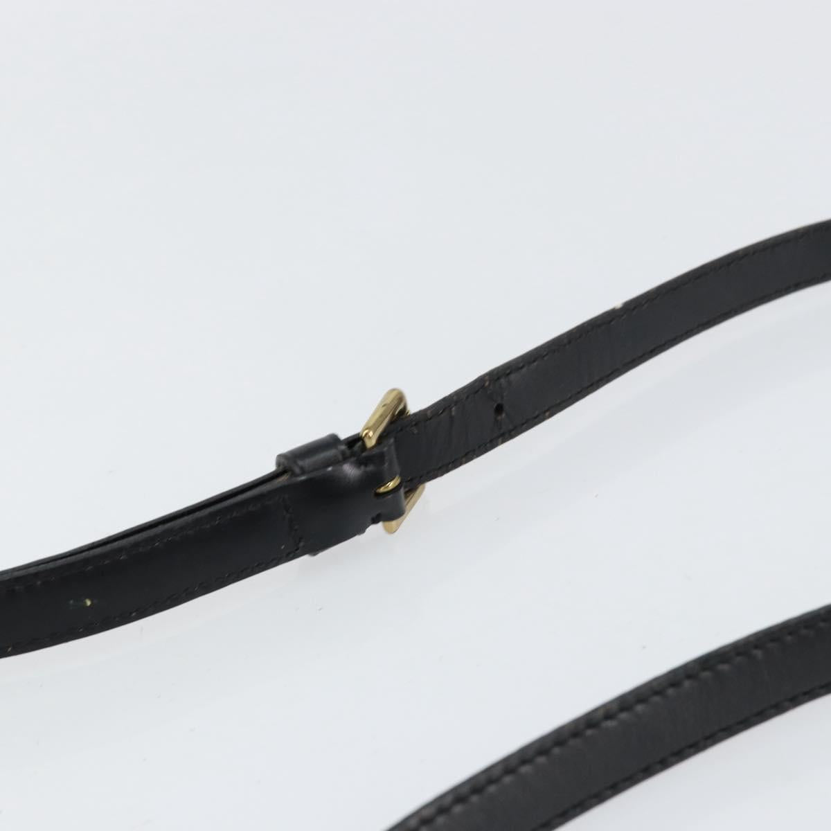 LOUIS VUITTON Epi Saint Cloud PM Shoulder Bag Black M52212 LV Auth ep12009