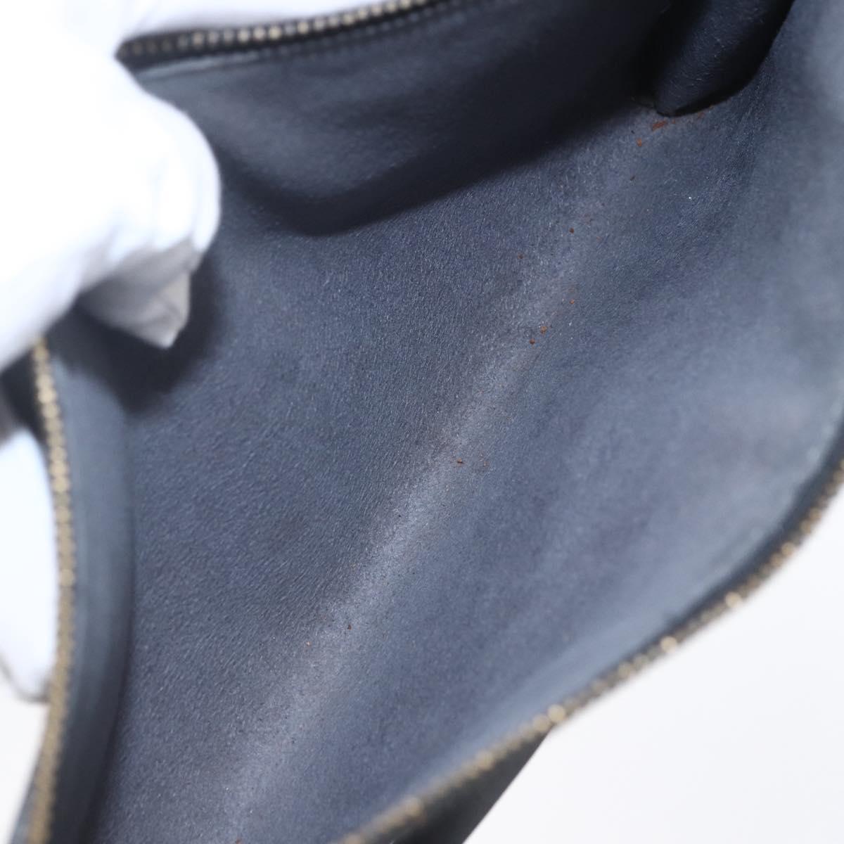 LOUIS VUITTON Epi Pochette Accessoires Pouch Black M52982 LV Auth ep12012