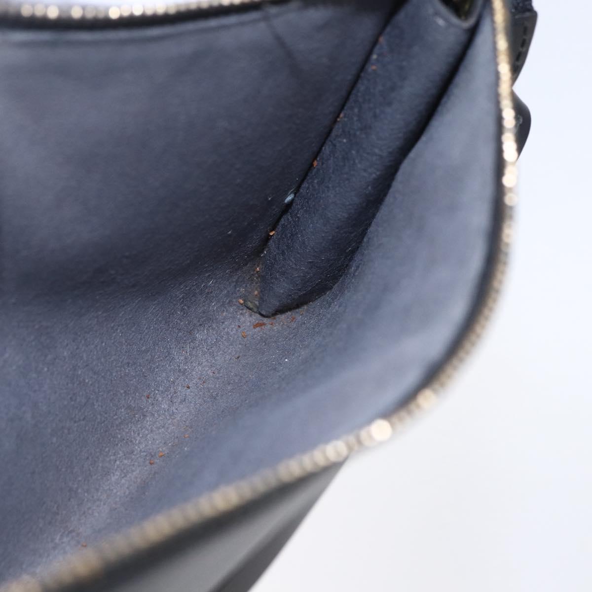 LOUIS VUITTON Epi Pochette Accessoires Pouch Black M52982 LV Auth ep12012