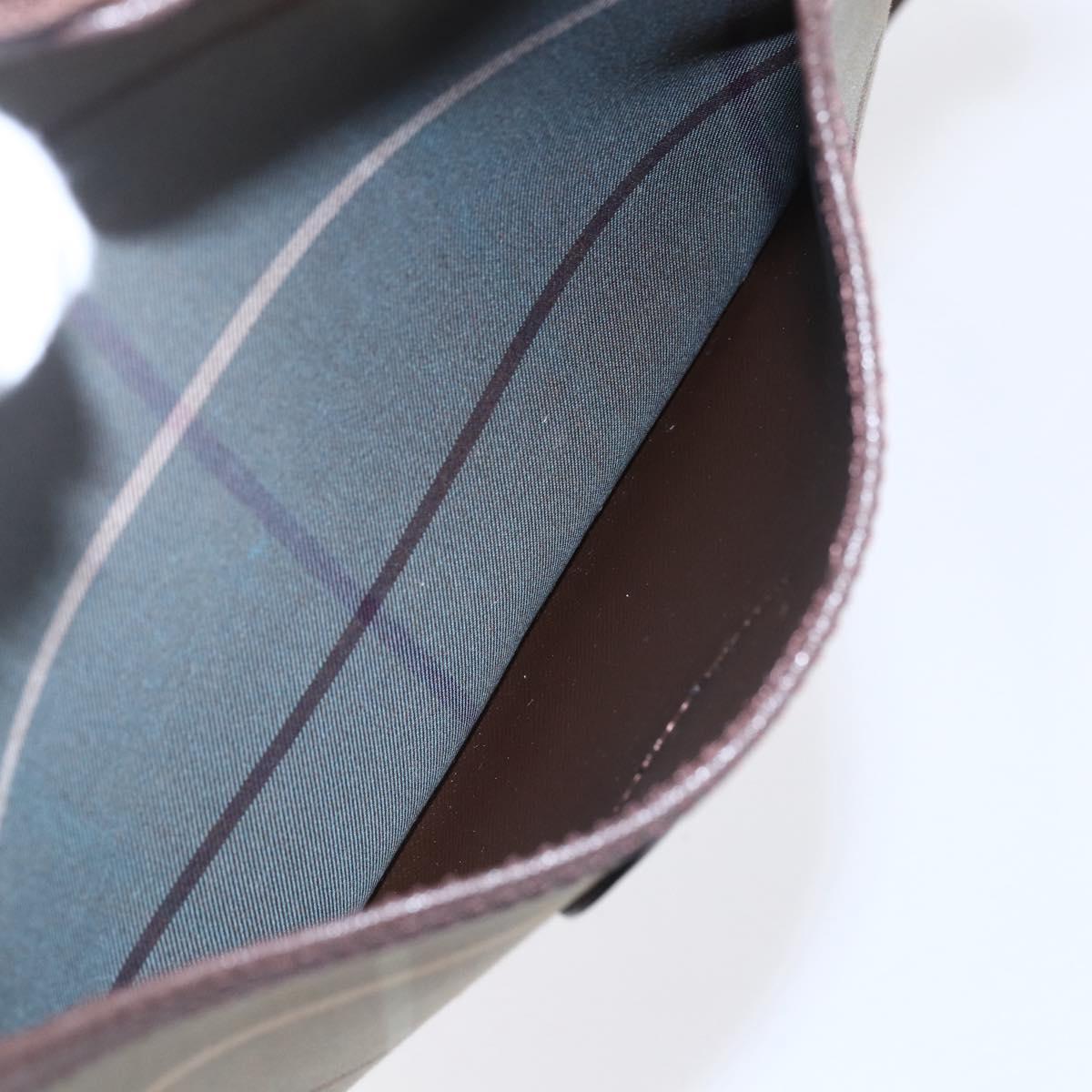 Burberrys Nova Check Shoulder Bag Canvas Beige Gold Auth ep12013