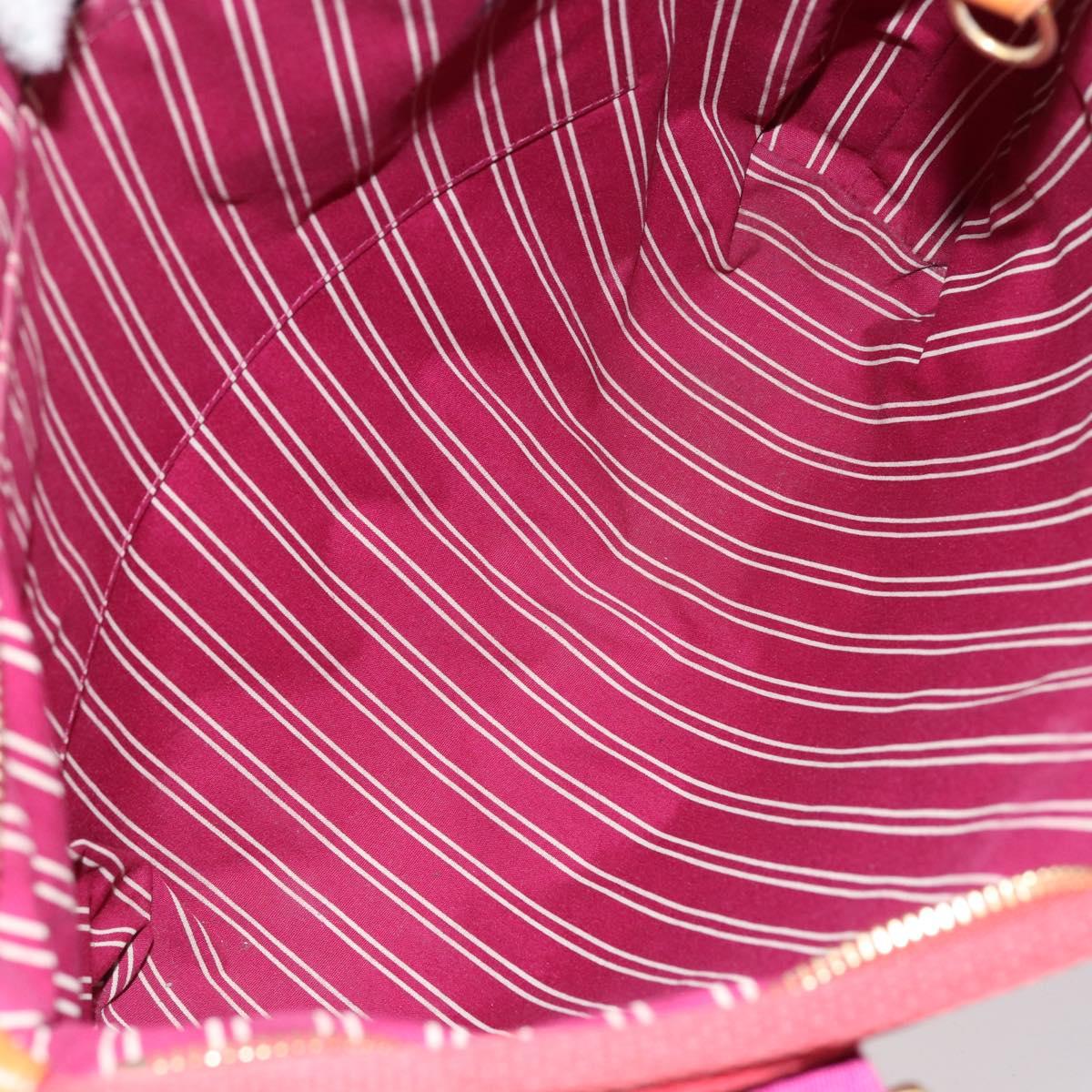 LOUIS VUITTON Antigua Cabas MM Tote Bag Red M40034 LV Auth ep12022