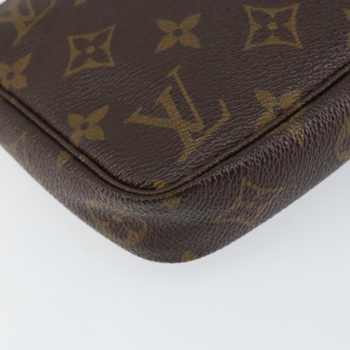LOUIS VUITTON Monogram Pochette Accessoires Pouch M51980 LV Auth ep12023