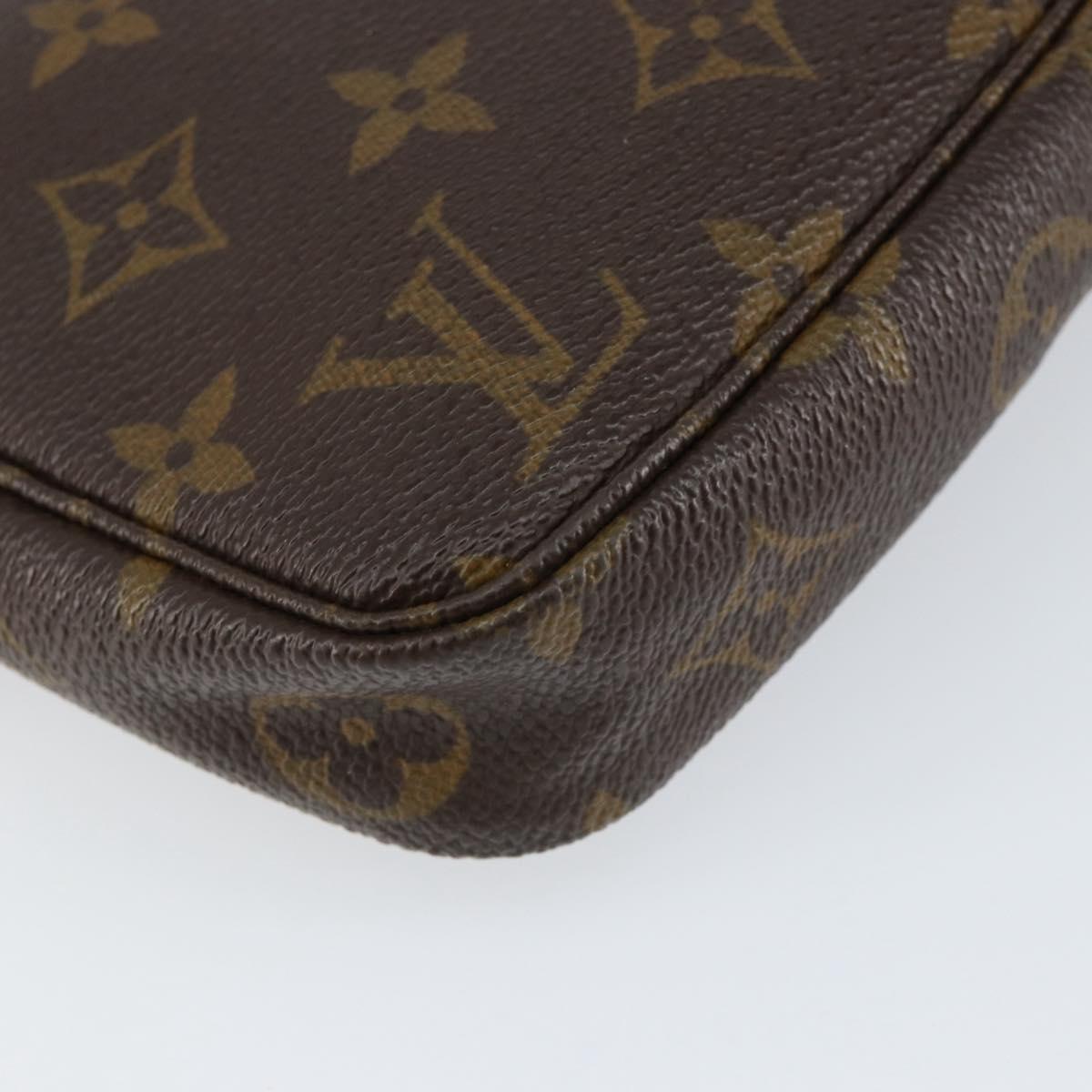 LOUIS VUITTON Monogram Pochette Accessoires Pouch M51980 LV Auth ep12023
