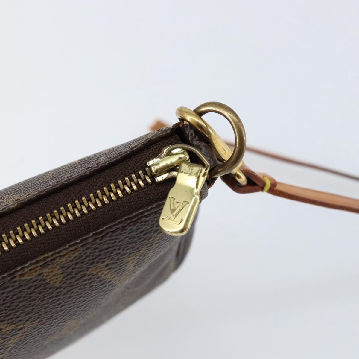 LOUIS VUITTON Monogram Pochette Accessoires Pouch M51980 LV Auth ep12023