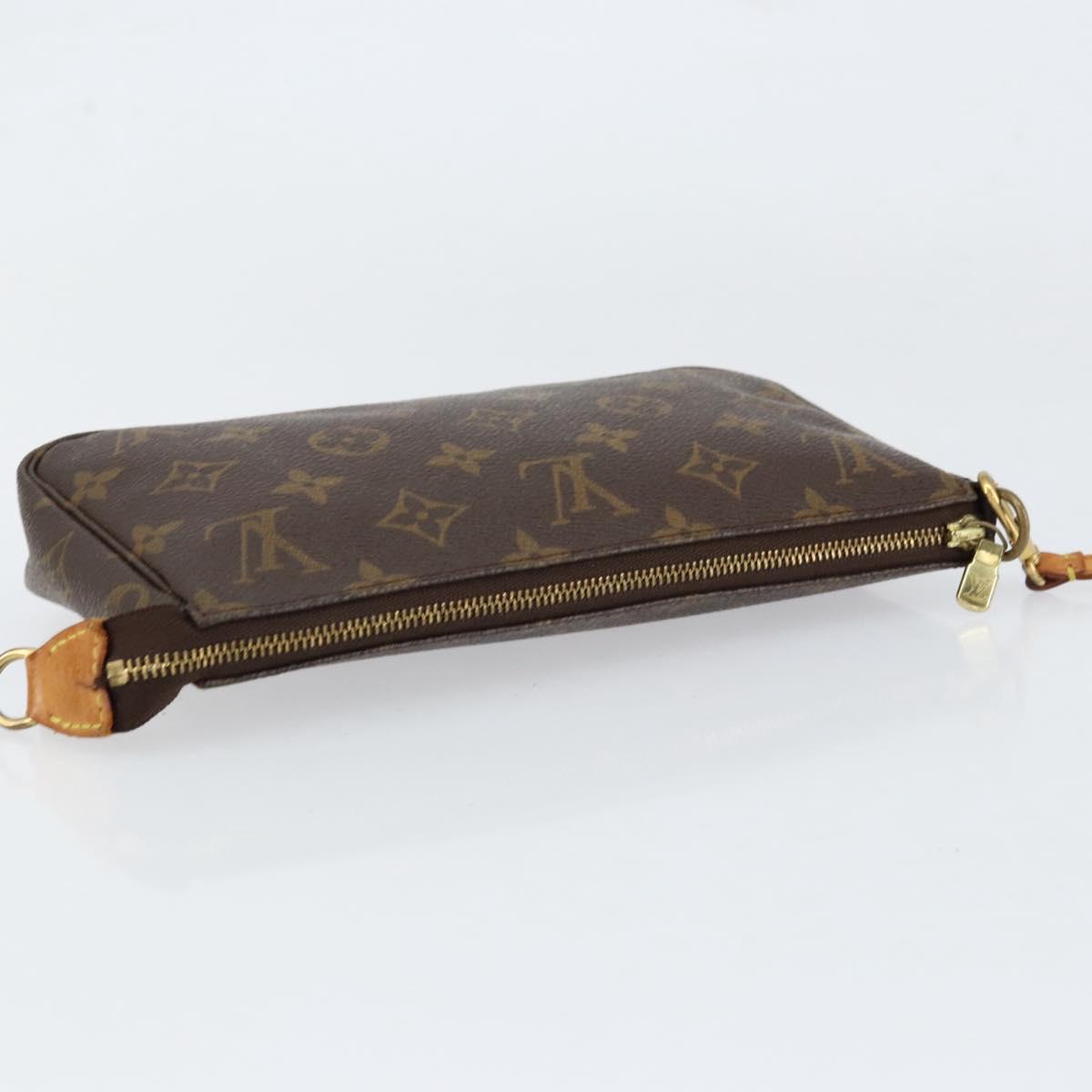 LOUIS VUITTON Monogram Pochette Accessoires Pouch M51980 LV Auth ep12023