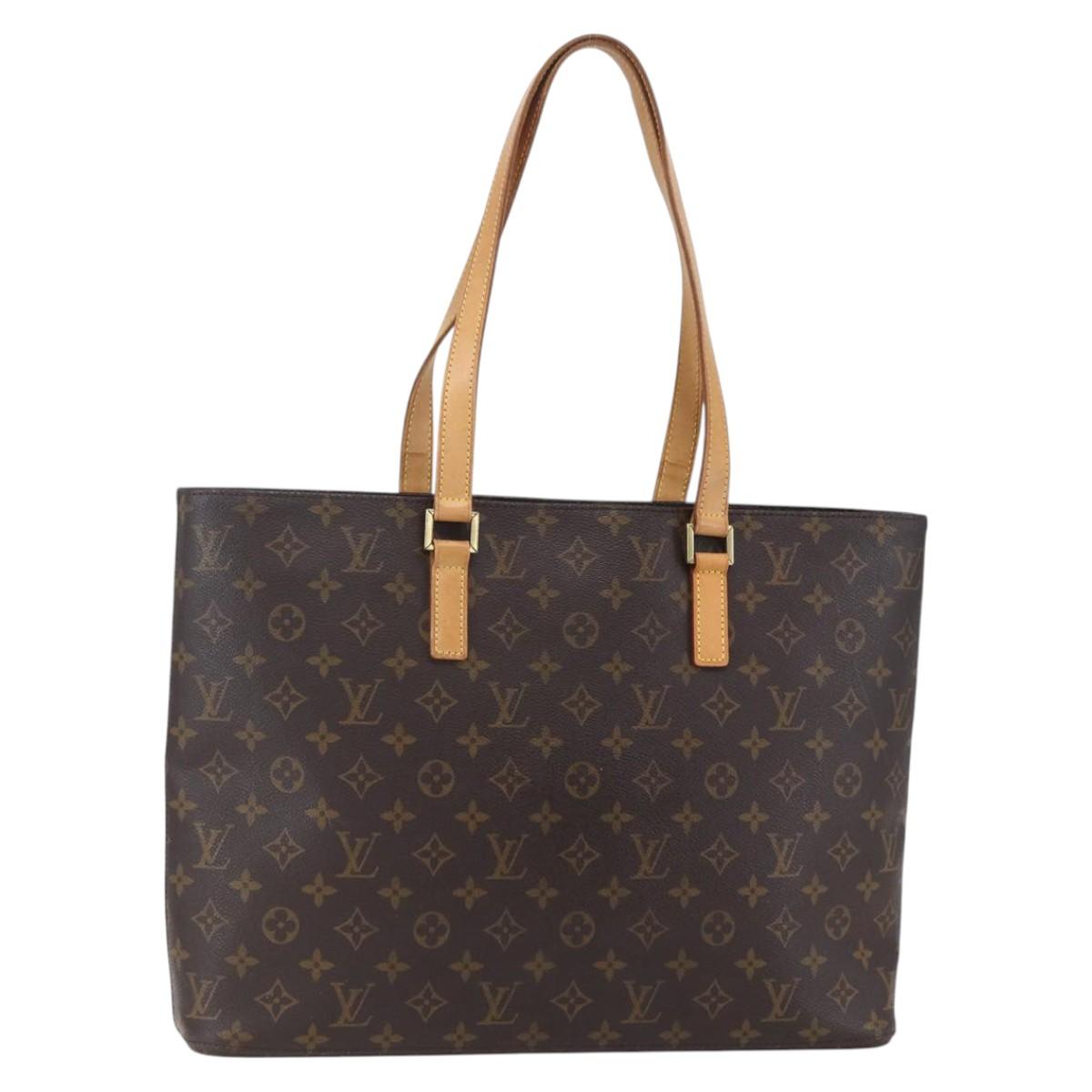 LOUIS VUITTON Monogram Luco Tote Bag M51155 LV Auth ep12024