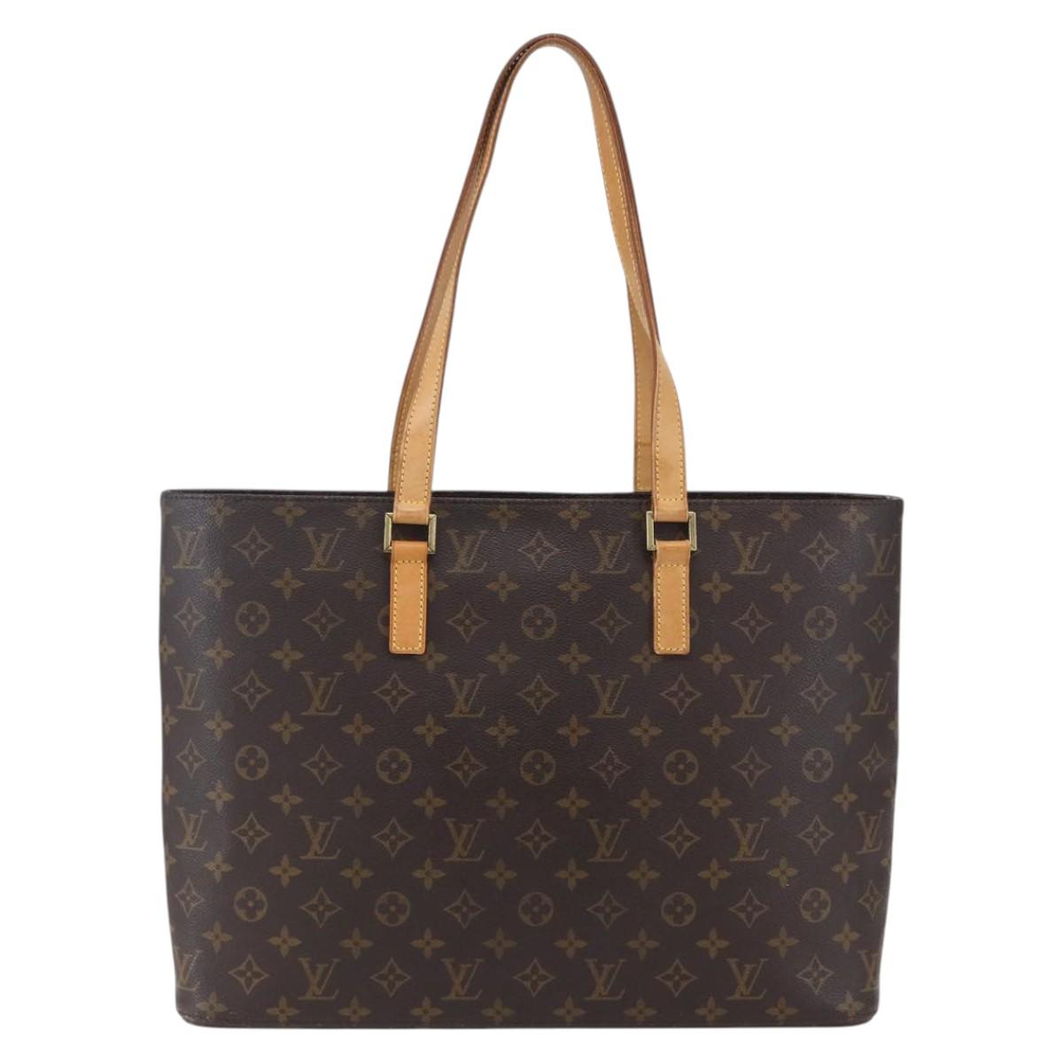 LOUIS VUITTON Monogram Luco Tote Bag M51155 LV Auth ep12024