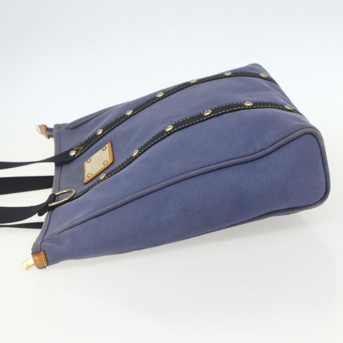 LOUIS VUITTON Antigua Cabas GM Tote Bag Purple LV Auth ep12025