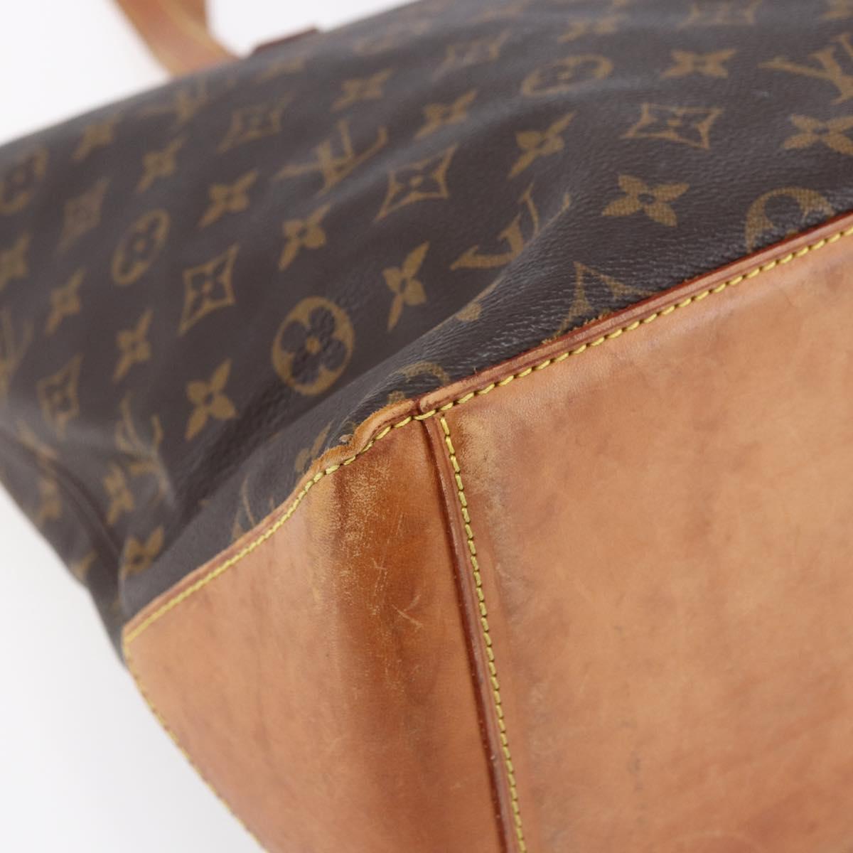 LOUIS VUITTON Monogram Cabas Mezzo Tote Bag M51151 LV Auth ep12039