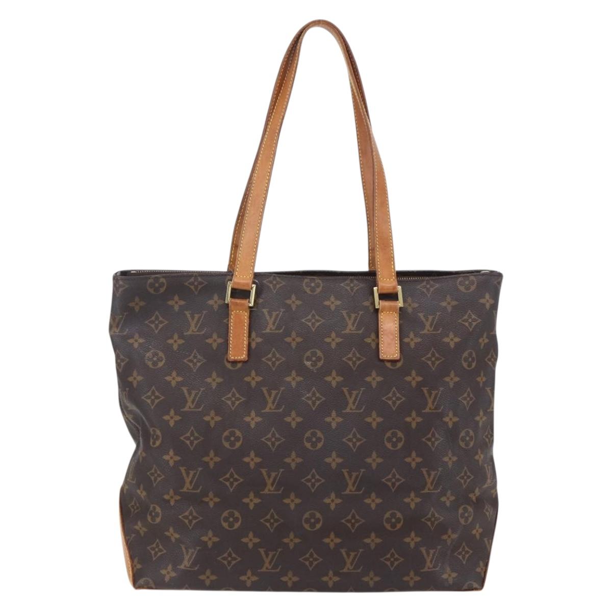 LOUIS VUITTON Monogram Cabas Mezzo Tote Bag M51151 LV Auth ep12039