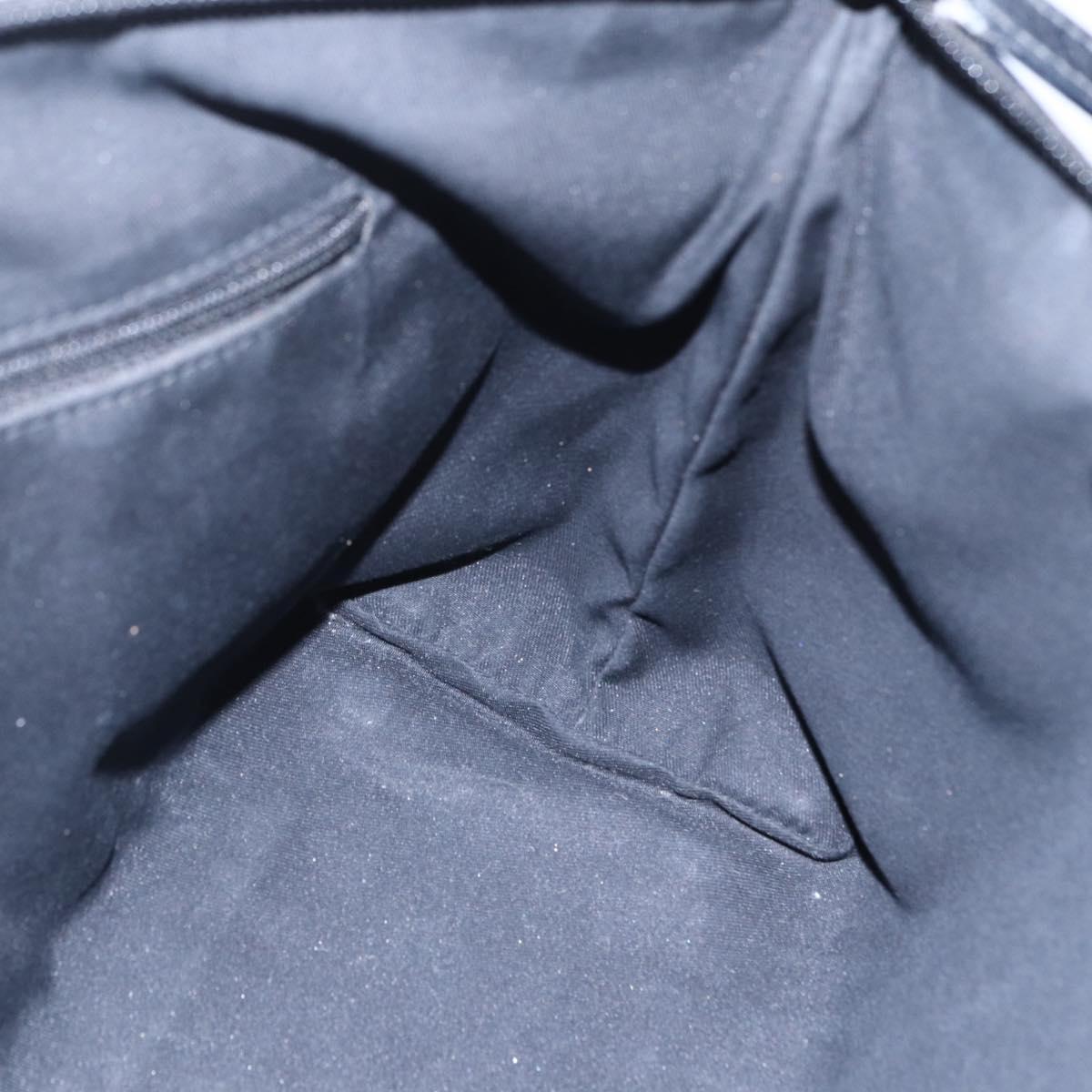 GUCCI GG Canvas Abbey Tote Bag Outlet Black Silver 268640 Auth ep12041