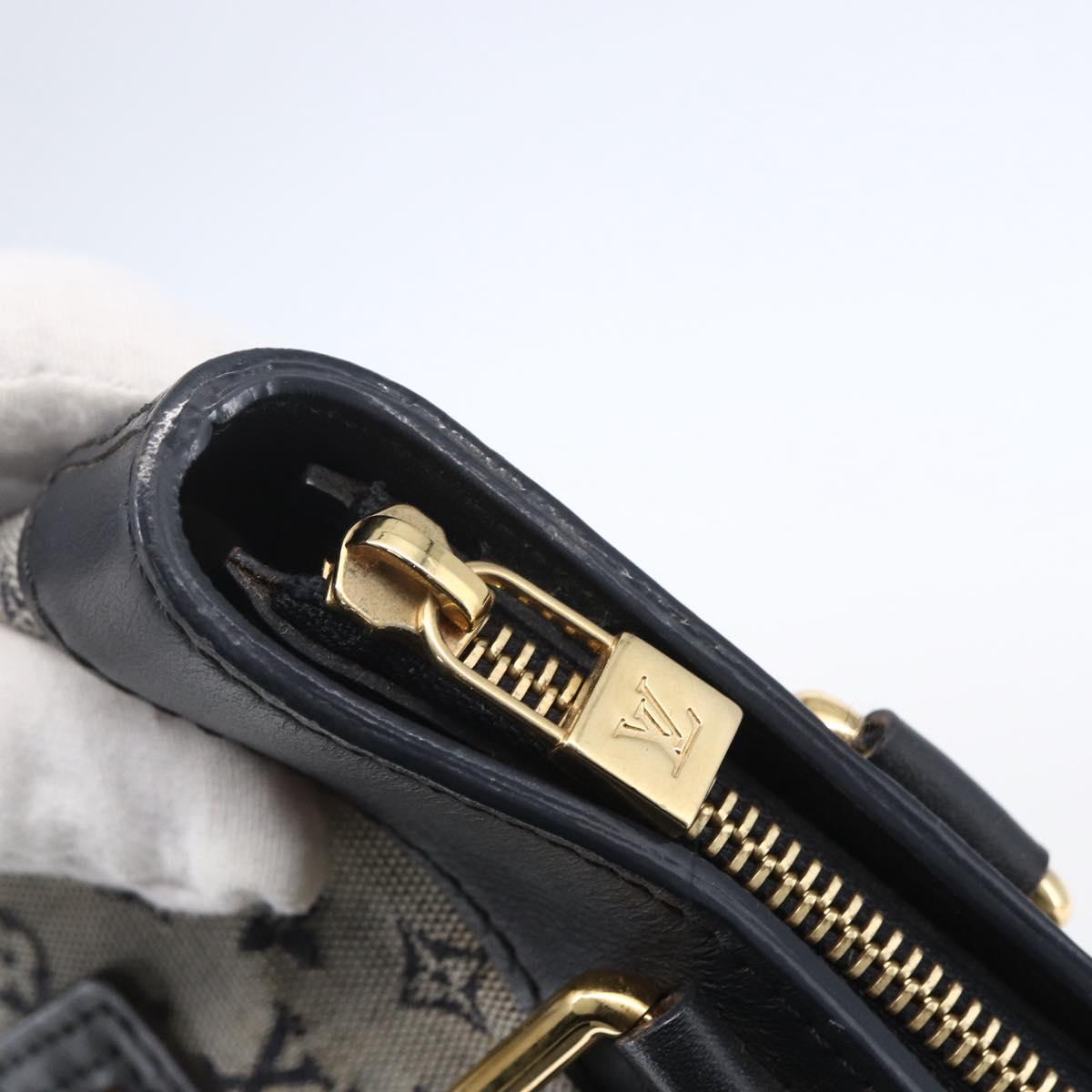 LOUIS VUITTON Monogram Mini Lucille PM Hand Bag Blue M92676 LV Auth ep12045