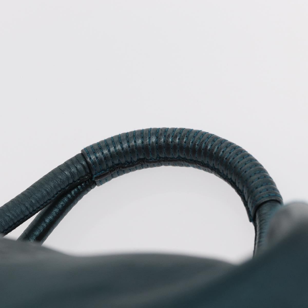 LOEWE Nappa Aire Hand Bag Leather Navy Auth ep12047