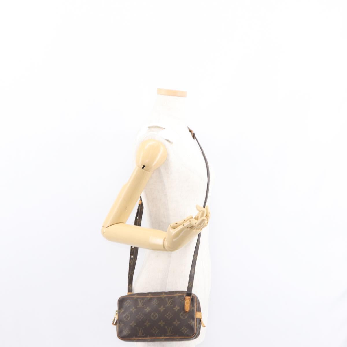 LOUIS VUITTON Monogram Marly Bandouliere Shoulder Bag M51828 LV Auth ep12053
