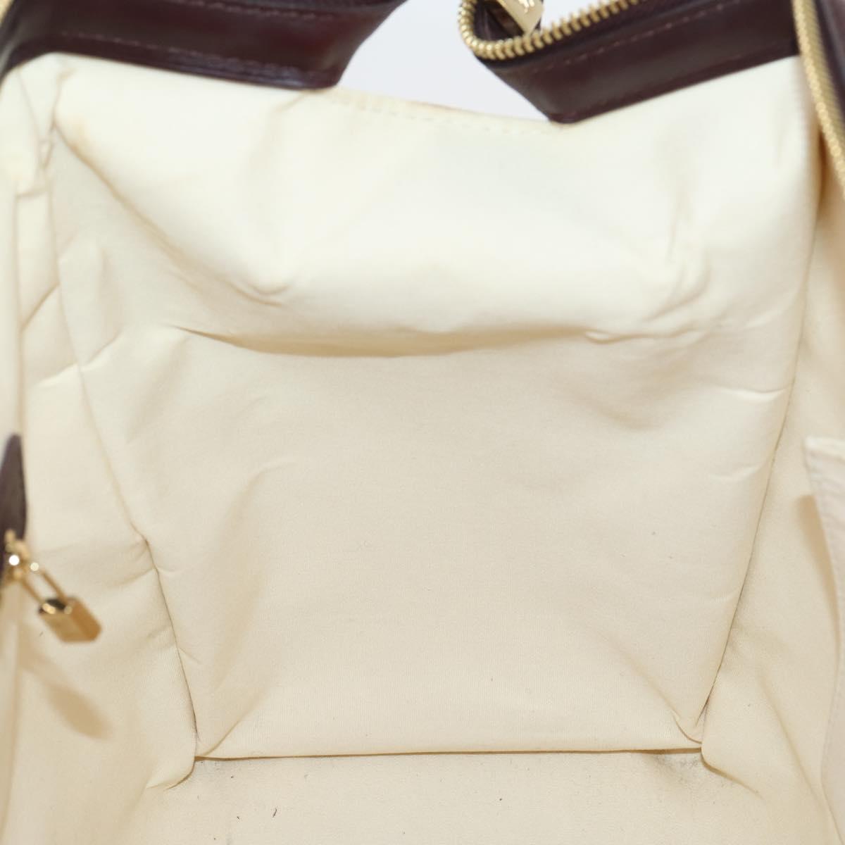 LOUIS VUITTON Monogram Mini Josephine GM Hand Bag Red M92213 LV Auth ep12058