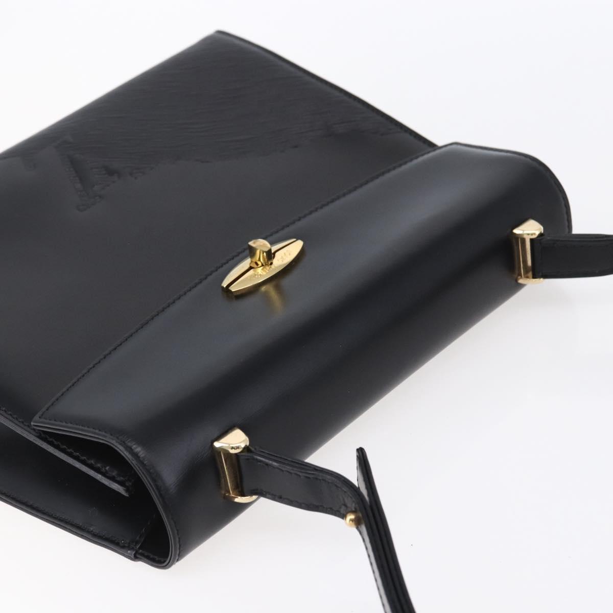 LOUIS VUITTON Epi Opera Line Spartan Bag Leather Black Noir M63942 Auth ep12059