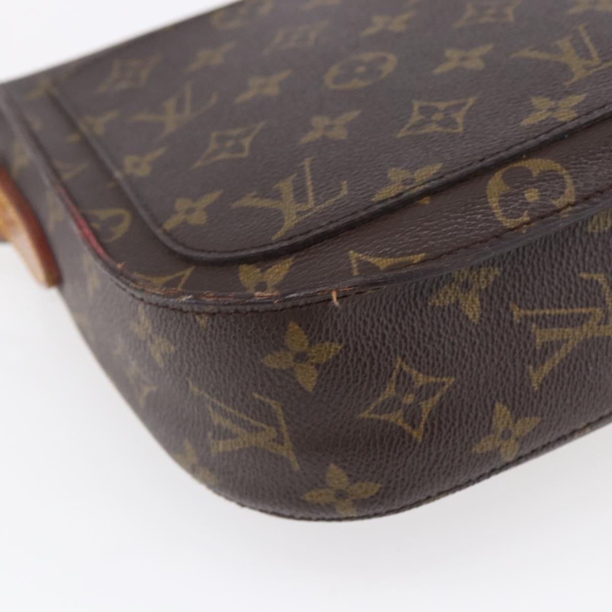 LOUIS VUITTON Monogram Saint Cloud GM Shoulder Bag M51242 LV Auth ep12060