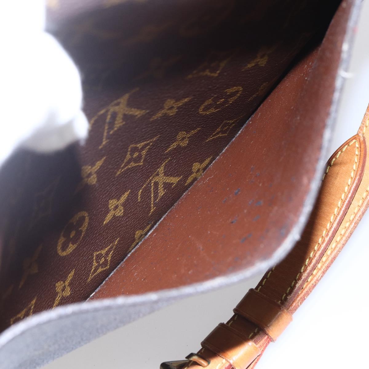 LOUIS VUITTON Monogram Saint Cloud GM Shoulder Bag M51242 LV Auth ep12060