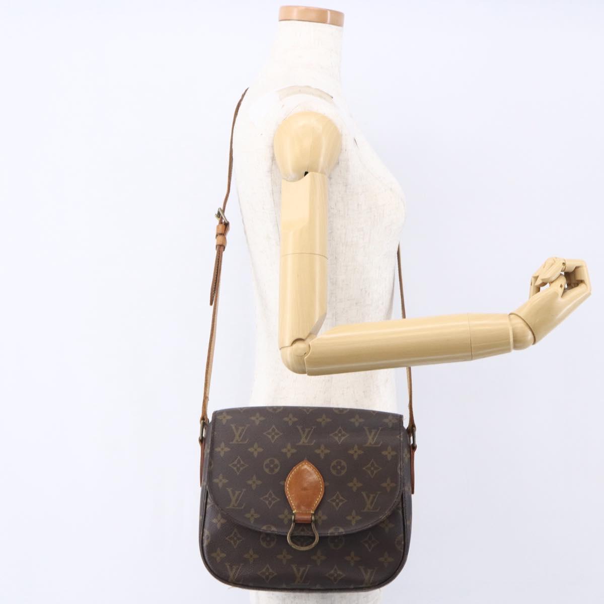 LOUIS VUITTON Monogram Saint Cloud GM Shoulder Bag M51242 LV Auth ep12060
