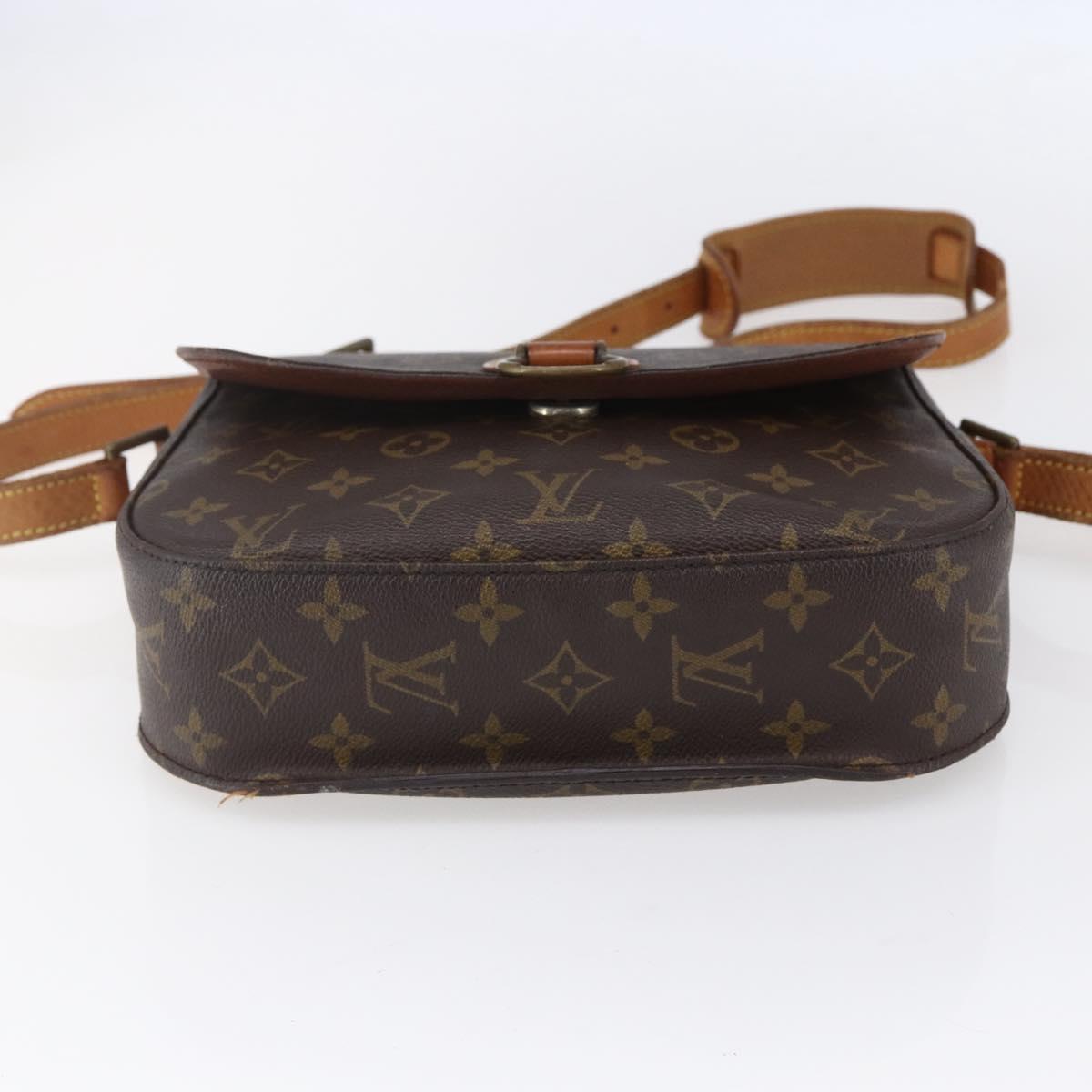 LOUIS VUITTON Monogram Saint Cloud GM Shoulder Bag M51242 LV Auth ep12060