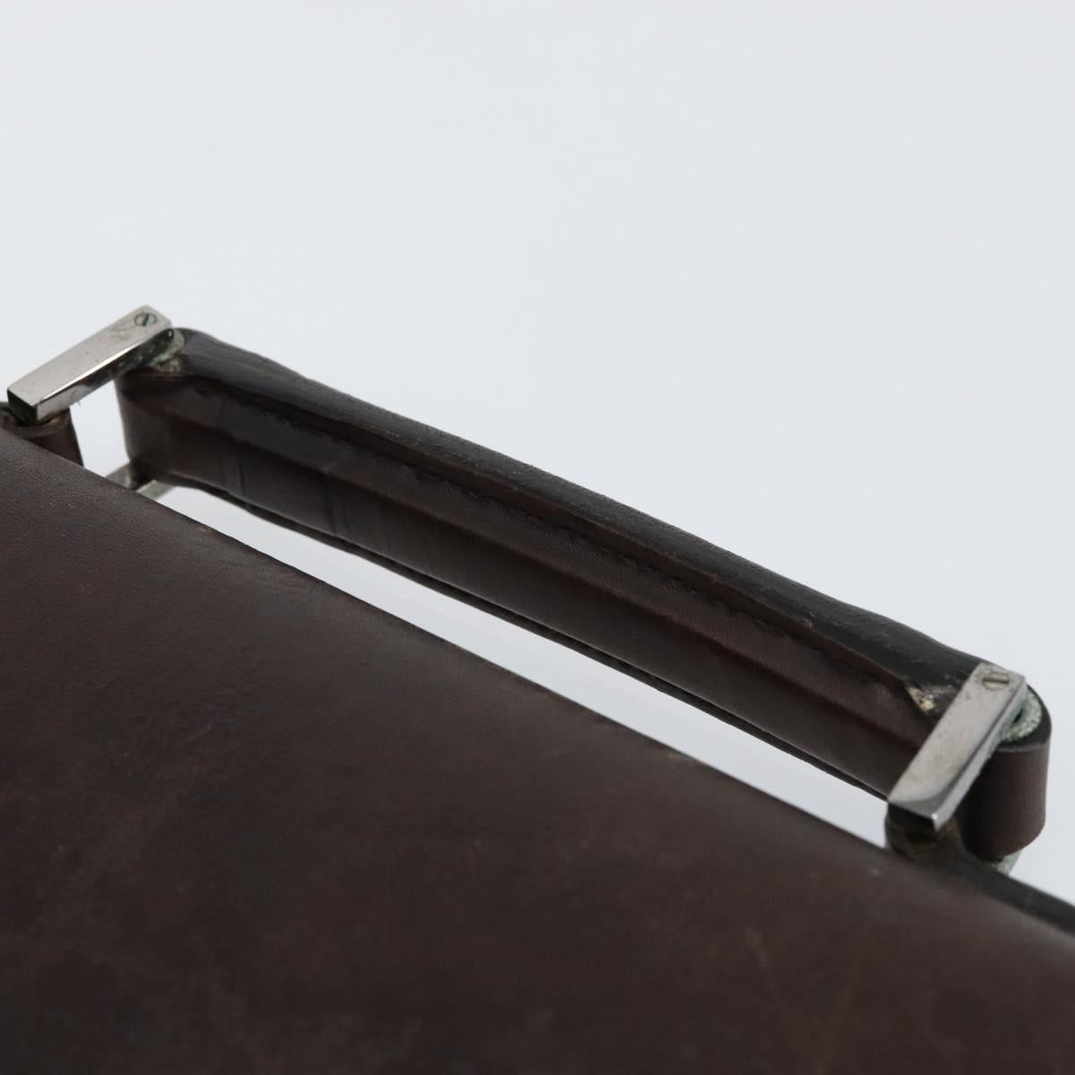 GUCCI GG Supreme Hand Bag PVC Beige Silver 34044 Auth ep12061