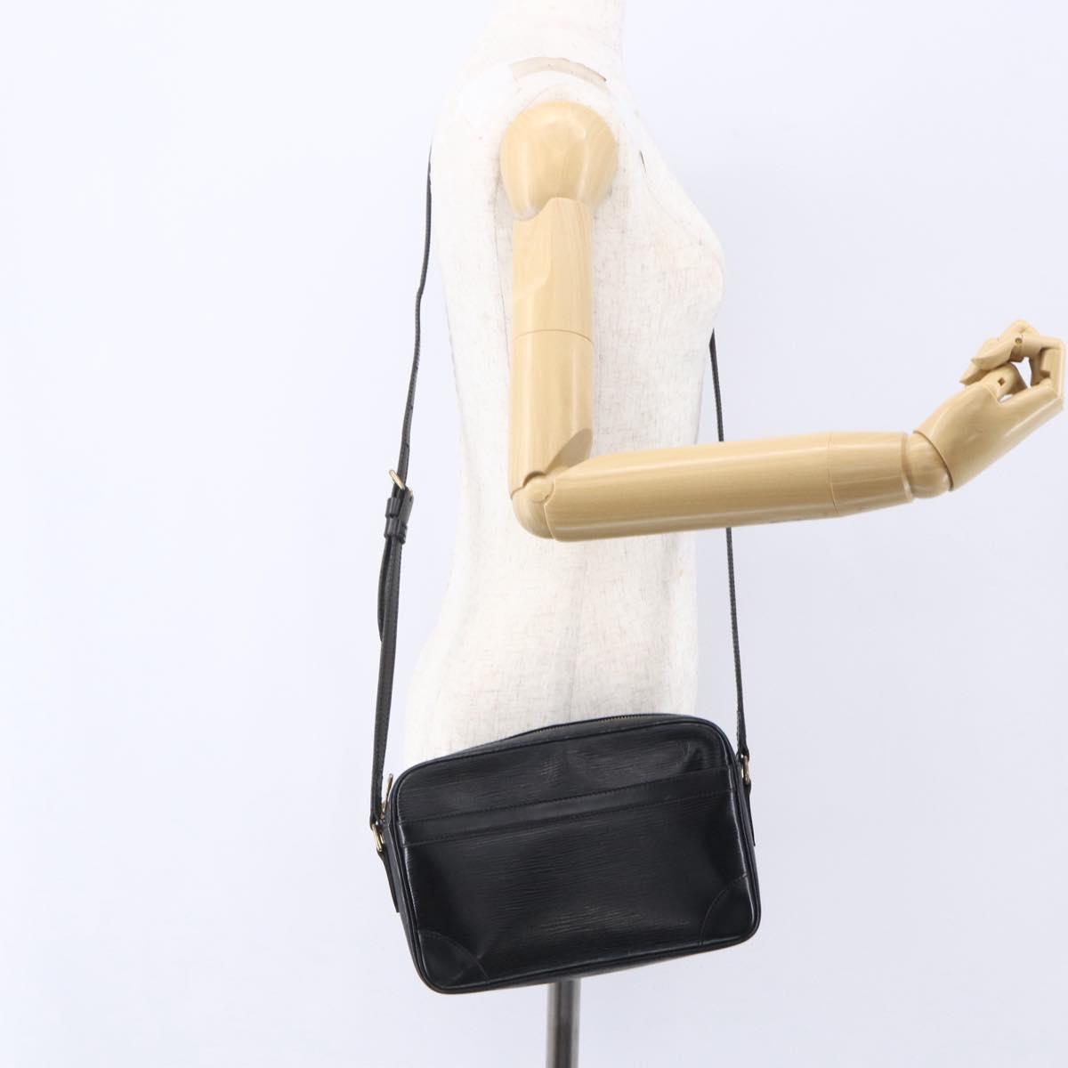 LOUIS VUITTON Epi Trocadero 23 Shoulder Bag Black M52302 LV Auth ep12071